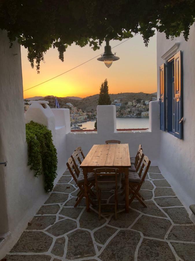 Plesner House, Symi Greece 빌라 외부 사진